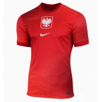 Poľsko Vonkajší futbalový dres ME 2024 Krátky Rukáv